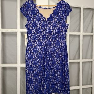NWT Blue Eliza J Size 12 Cocktail Dress